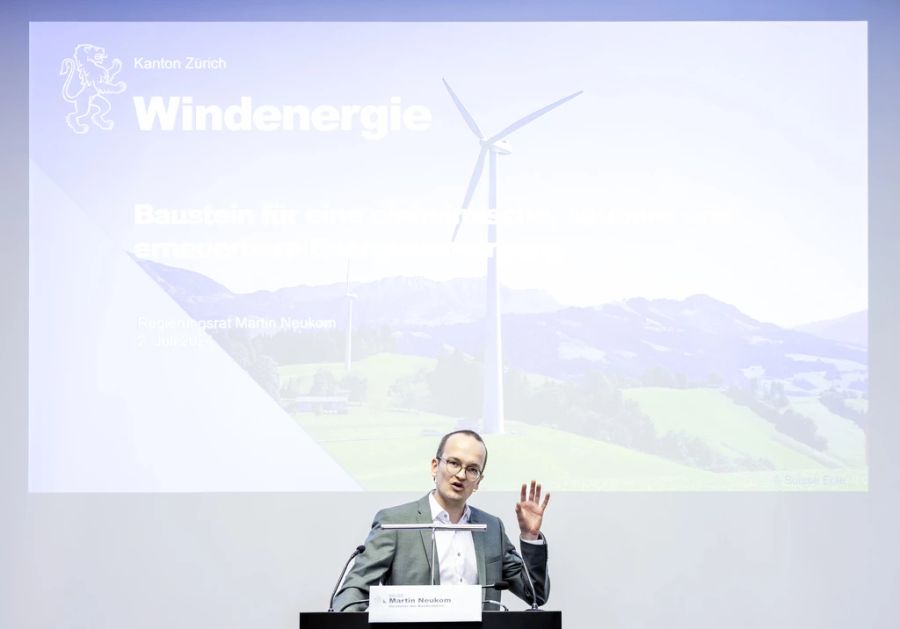 Eignungsgebiete Windkraft Zürich