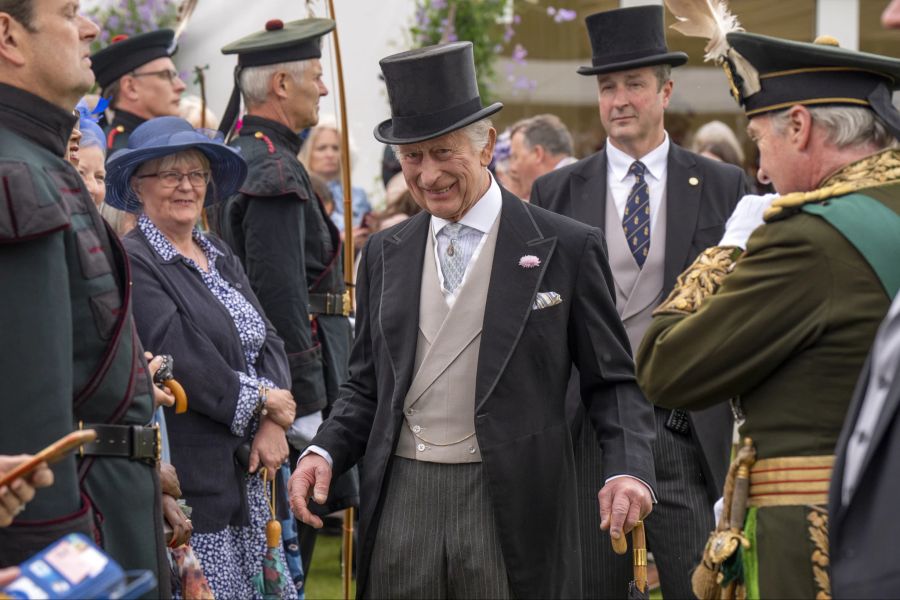 König Charles ist an Krebs erkrankt.