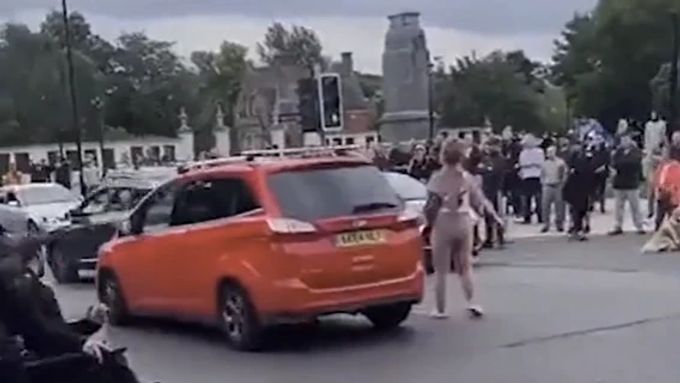 England-Protest / Southport