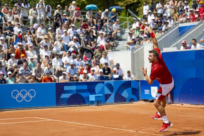 Stan Wawrinka ist bei Olympia 2024 in Runde zwei ausgeschieden. Stan Wawrinka Olympia 2024