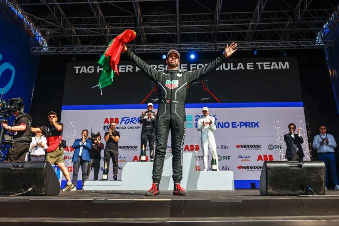 Antonio Felix da Costa (Porsche) feierte in der Formel E den Sieg in Misano – verlor ihn aber nachträglich. Formel E da Costa