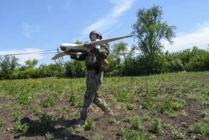 Ukrainische Drohne