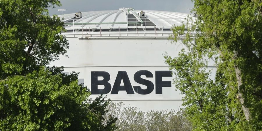 BASF Ludwigsburg Schriftzug Chemiewerk