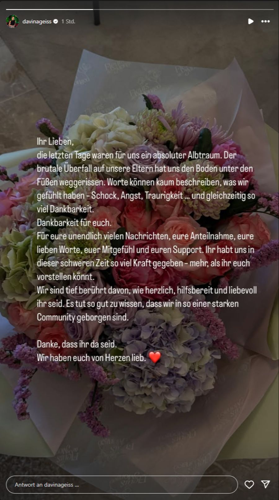 Dennoch war es auch für sie ein «absoluter Albtraum», wie Shania schreibt.