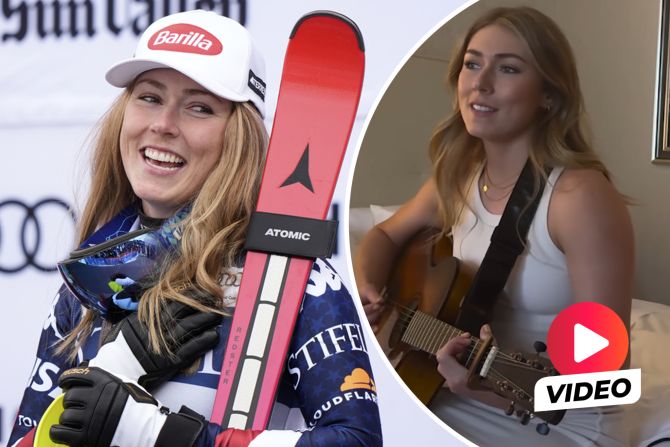 Mikaela Shiffrin Instagram Gitarre