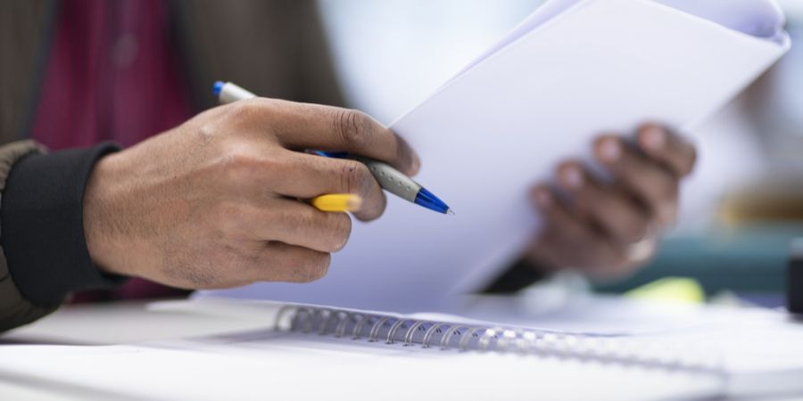 Stift Papier