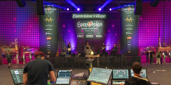 Soundcheck für den 69. Eurovision Song Contest (ESC). Soundcheck