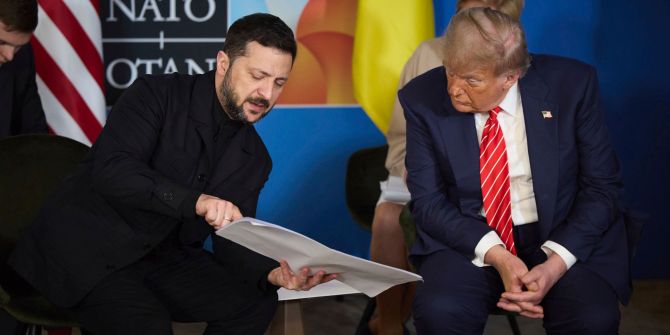 Wolodymyr Selenskyj und Donald Trump