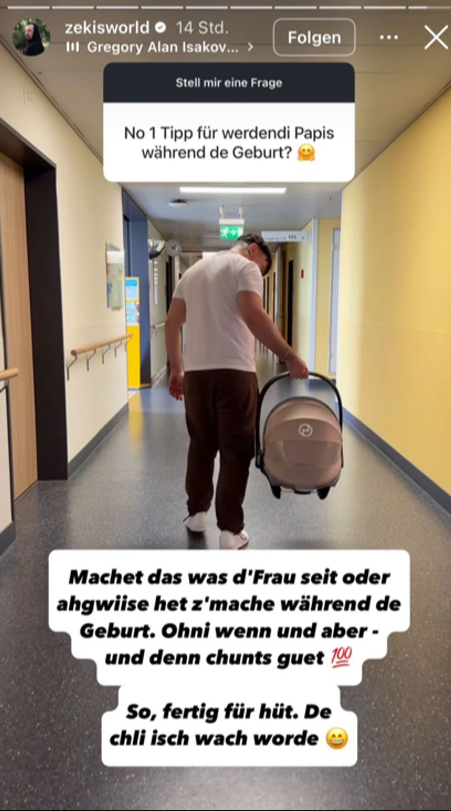 Zeki Geburt