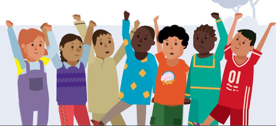 Insbesondere die Kinder werden grösstenteils glücklich dargestellt. Immerhin sei es «immer aufregend», Neues kennenzulernen, so das Buch.