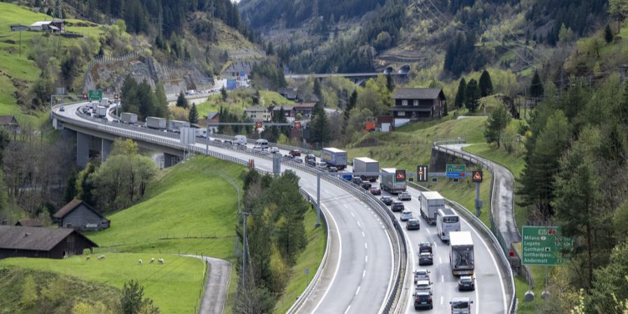Gotthard stau
