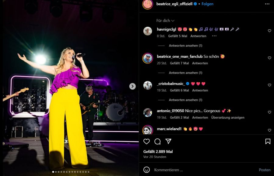 andrea berg Beatrice Egli