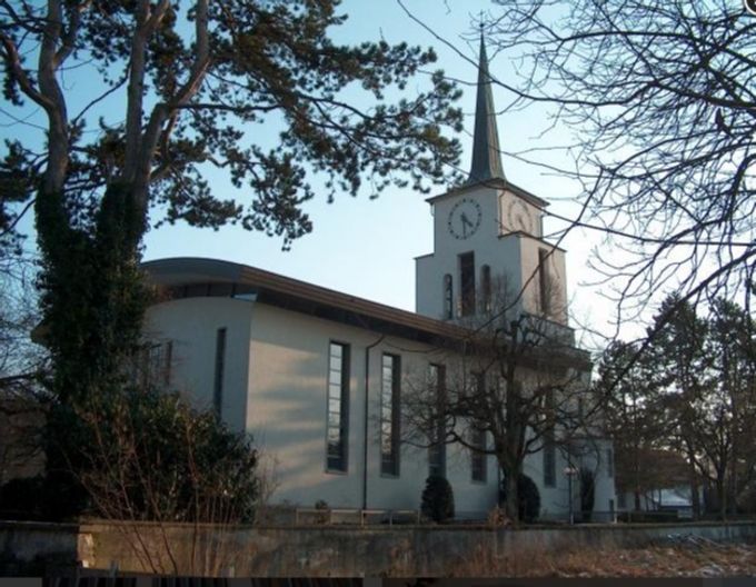 Die Grosse Kirche in Lyss BE. Grosse Kriche Lyss