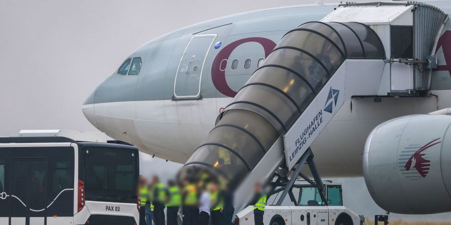 Abschliebeflug