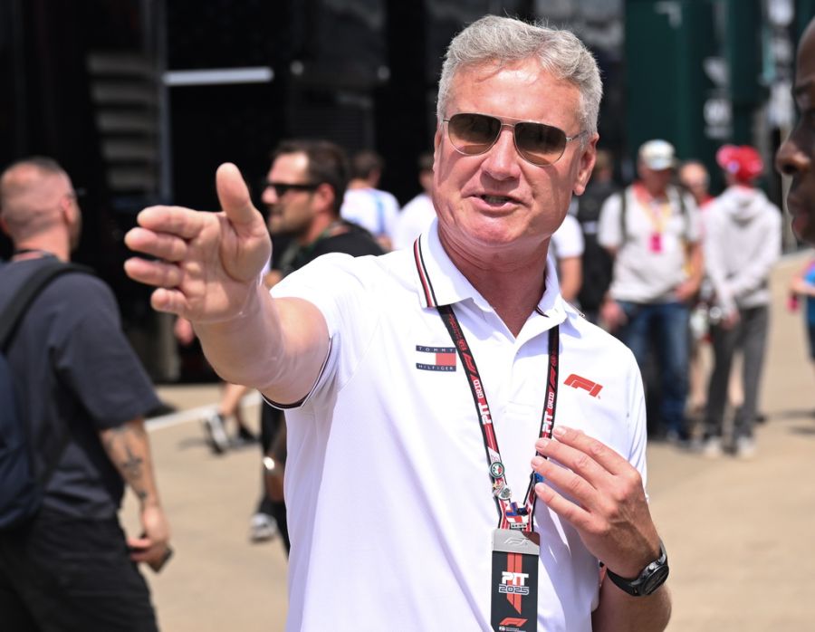 David Coulthard Lewis Hamilton