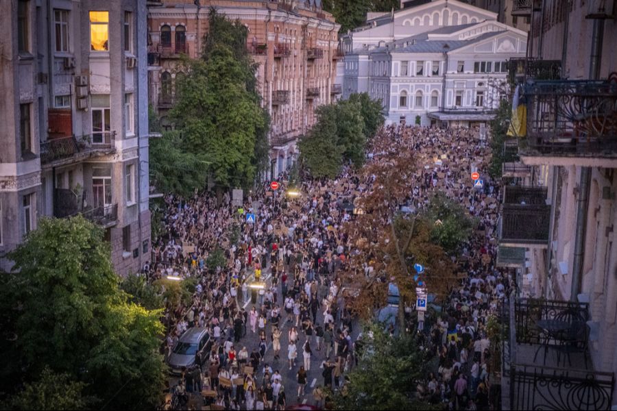 Selenskyj betont, es gehe ihm darum, den russischen Einfluss zurückzudrängen.