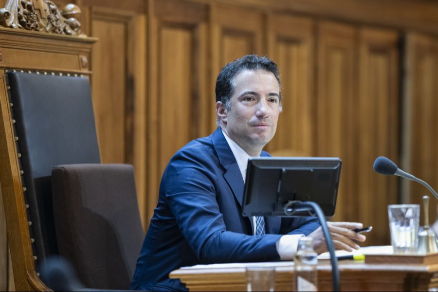 Andrea Caroni ist noch bis Dezember Ständeratspräsident. Dies könnte ihm im Wege stehen, um Parteipräsident zu werden.