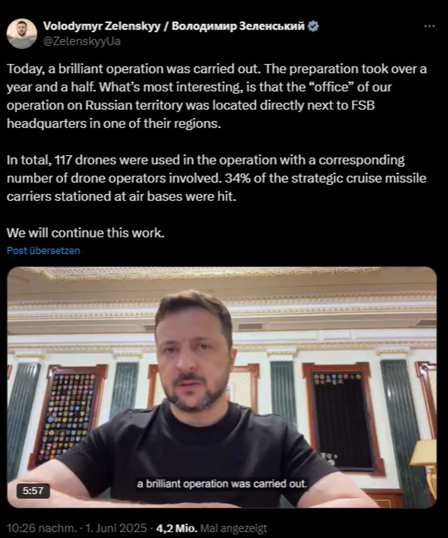 Selenskyj Statement Twitter Russland