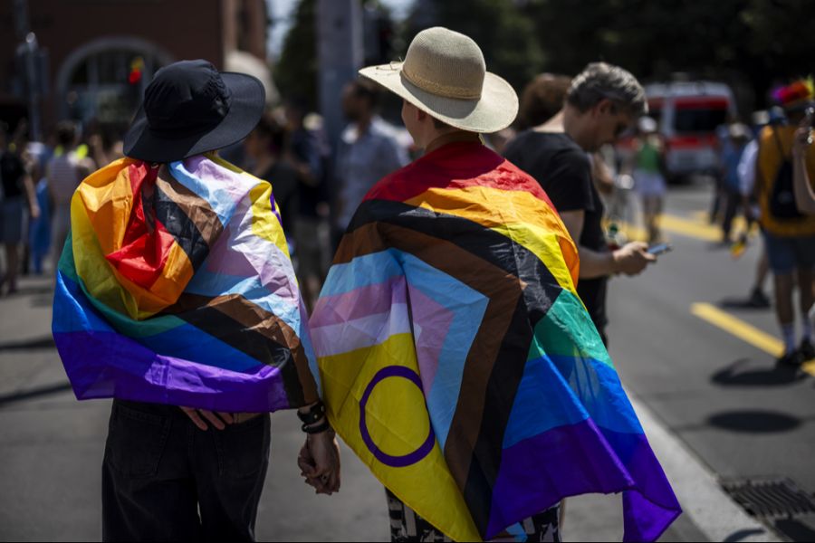 Am Samstagnachmittag fand in Zürich die Pride statt.