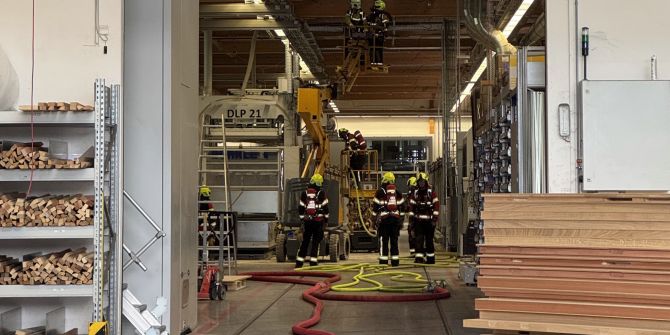 Rauchentwicklung in Betrieb