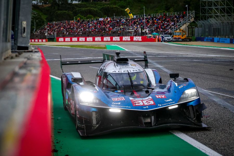 Der Alpine A424 – ebenfalls ein LMDh-Renner – debütierte im Vorjahr.