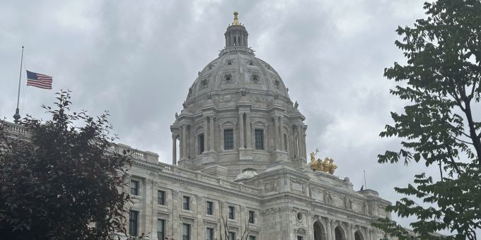 Melissa Hortman und ihr Ehemann sind beide Abgeordnete des Parlaments von Minnesota. Im Bild: Das State Capitol in St. Paul. Minnesota Legislature
