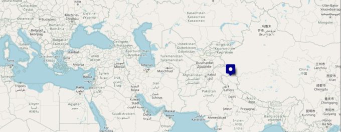 Immer wieder eskalieren Konflikte um die Region Kaschmir zwischen Indien und Pakistan. Kaschmir Pakistan Indien Karte