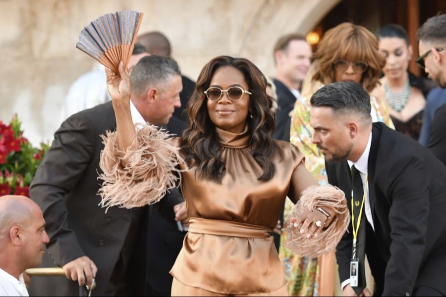 Auch Oprah Winfrey gehörte zu den Hochzeitsgästen.