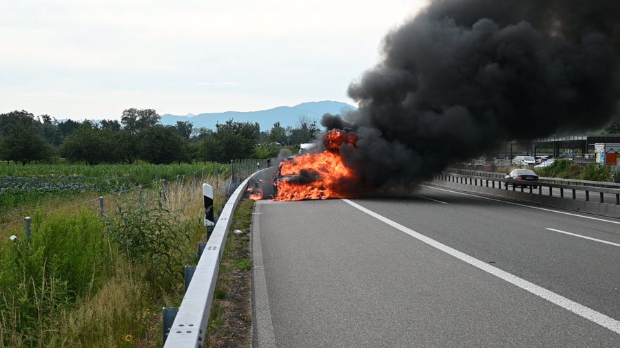 Die Feuerwehr konnte den Brand löschen.