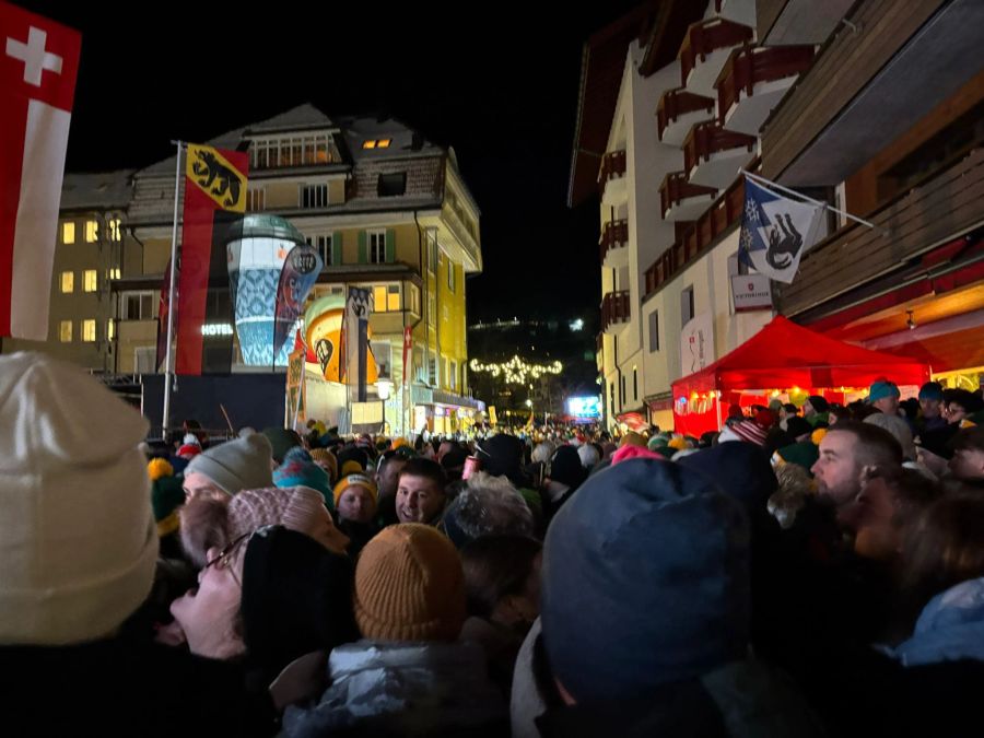 An ein Vorwärtskommen ist kaum noch zu denken.