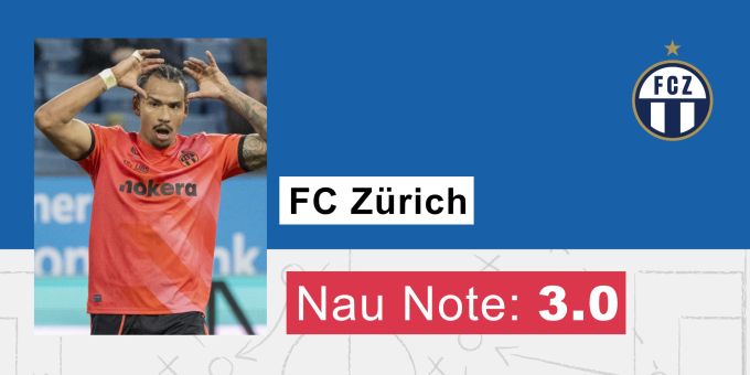 Die Nau.ch-Note für den FC Zürich. FC Zürich