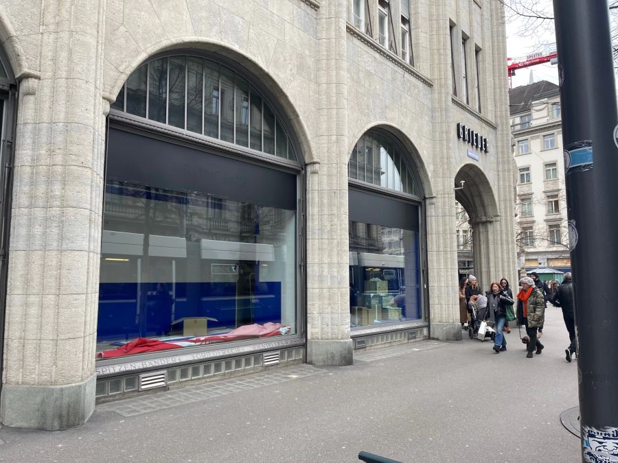 Grieder verschwindet nicht ganz von der Bahnhofstrasse. Das Geschäft ist neu an der Bahnhofstrasse 3 zu finden.