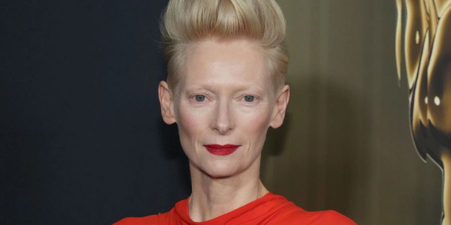 Tilda Swinton wird mit dem Ehrenpreis der Berlinale ausgezeichnet. (Archivbild)