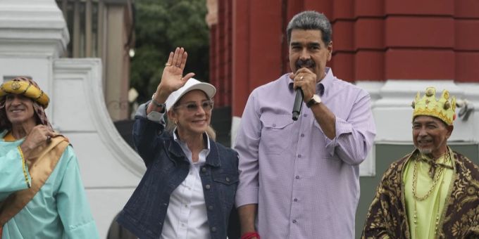 Offiziell gewann Nicolás Maduro die Wahl in Venezuela, es gibt aber Zweifel. maduro