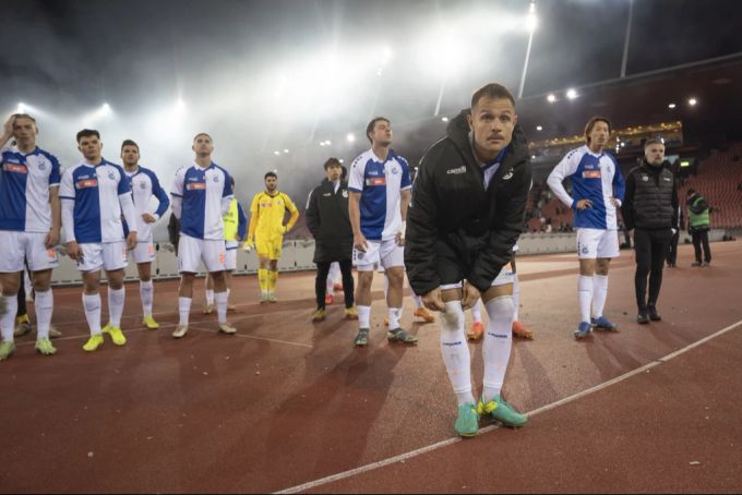 GC hat aktuell sieben Punkte Vorsprung auf den direkten Abstiegsplatz. gc fc zürich