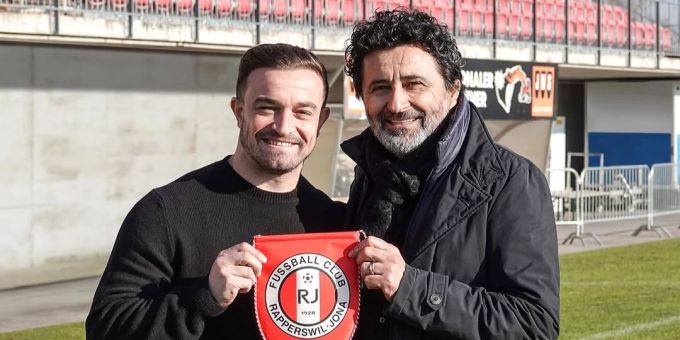 Xherdan Shaqiri ist seit einigen Monaten Minderheitsaktionär beim FC Rapperswil-Jona. Xherdan Shaqiri