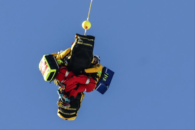Alexis Pinturault musste in Kitzbühel mit dem Helikopter geborgen werden. Alexis Pinturault Kitzbühel
