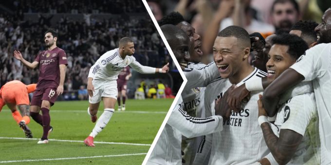 ManCity raus - Hattrick! Mbappé schiesst Real in den CL-Achtelfinal