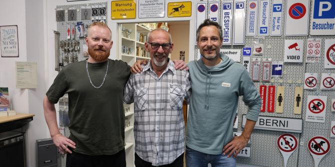 Nachfolge gefunden – Bruno Röllis Gravurladen bleibt in Olten