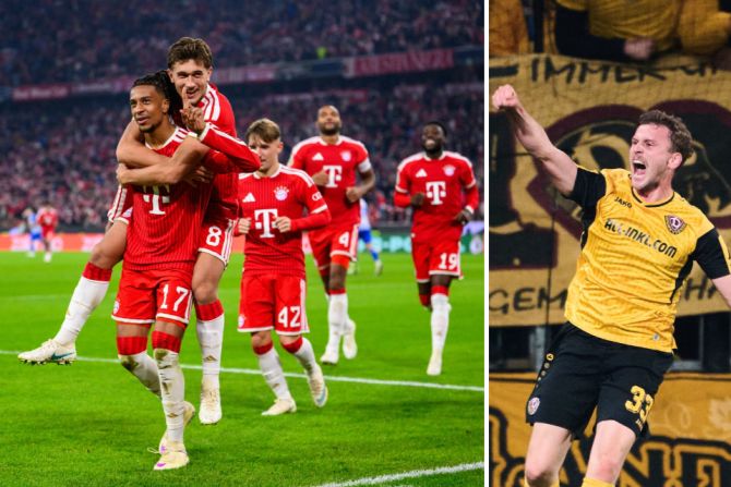 DFB Pokal Bayern Dresden