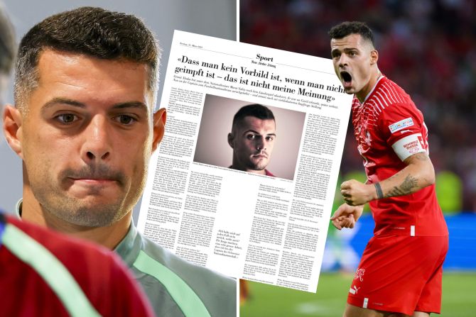 Granit Xhaka Impfung Zertifikat