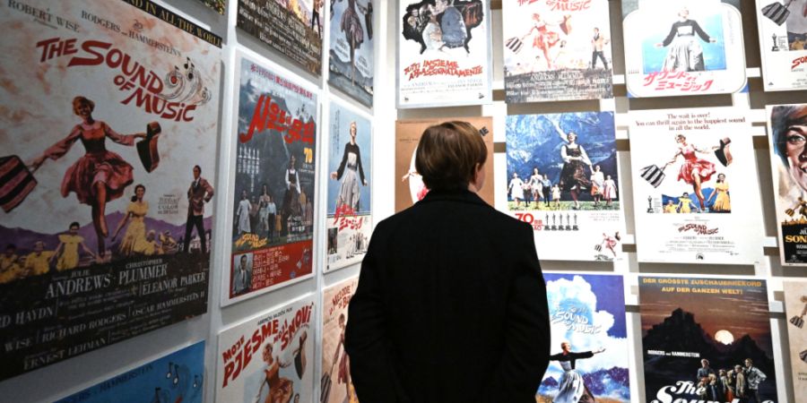 Blick in das neue «Sound of Music Salzburg»-Museum in Hellbrunn. Das Museum versucht, sowohl die wahre Geschichte hinter dem Kultfilm als auch das kulturelle Phänomen «Sound of Musi...