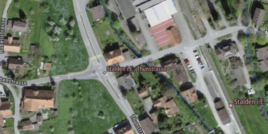 Voraussichtlich Ende September sollte die Sanierung der Kreuzung in Stalden bei Konolfingen abgeschlossen werden können.