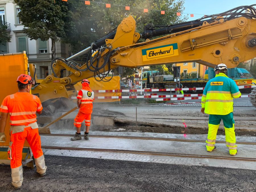Baustelle Kirchenfeld