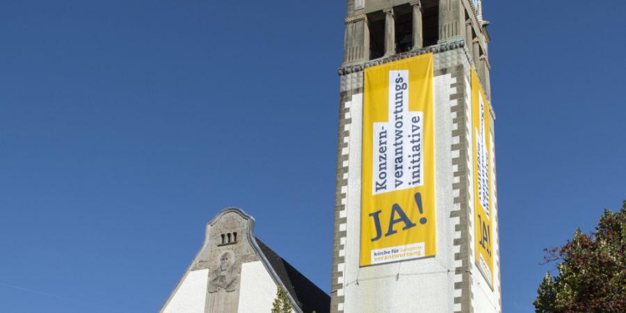 Für ihr Engagement für die Konzernverantwortungsinitiative wurden die Kirchen kritisiert. (Archivbild)