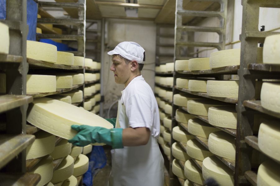 ... der Gruyère ...