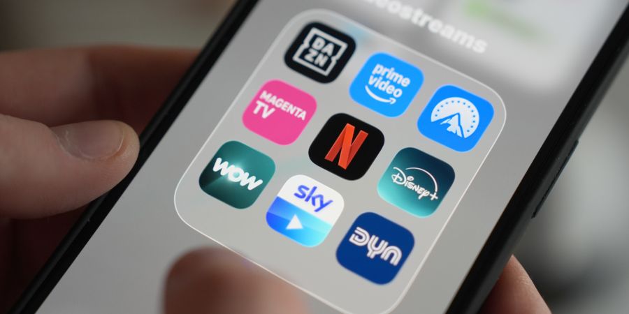 Streaming-Dienste Smartphone