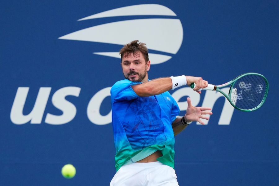 Kämpferherz bis zuletzt: Stan Wawrinka zeigte gegen Berrettini phasenweise starkes Tennis, verlor aber die entscheidenden Punkte.