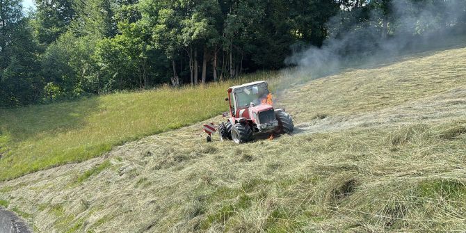 Fahrzeugbrand Fanas