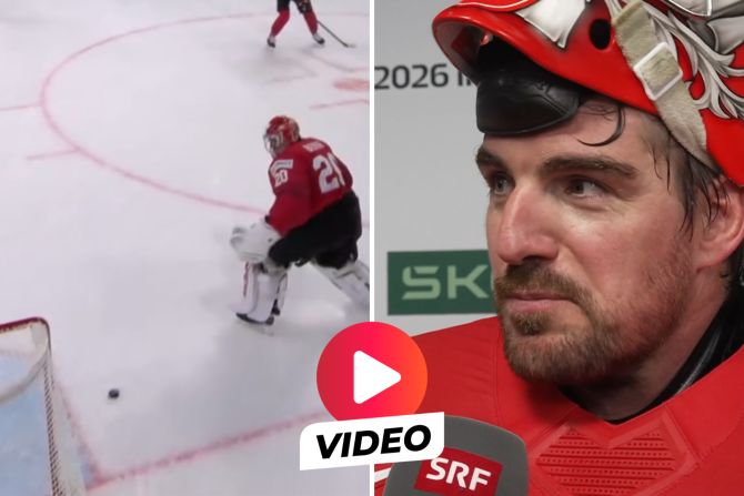 Reto Berra Eishockey-WM Eigentor